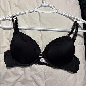 Elegant Black Lace Bra